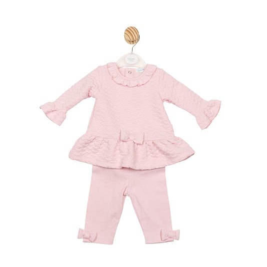 MB6718B | Tunic & Legging - Pink - Preorder