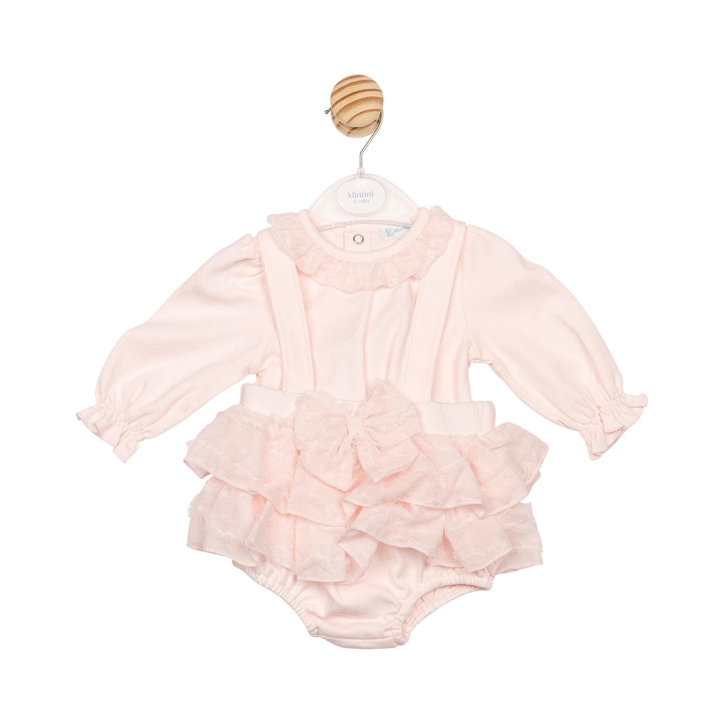 MB6723 | Top & Bloomer Dungaree - Pink - In Stock