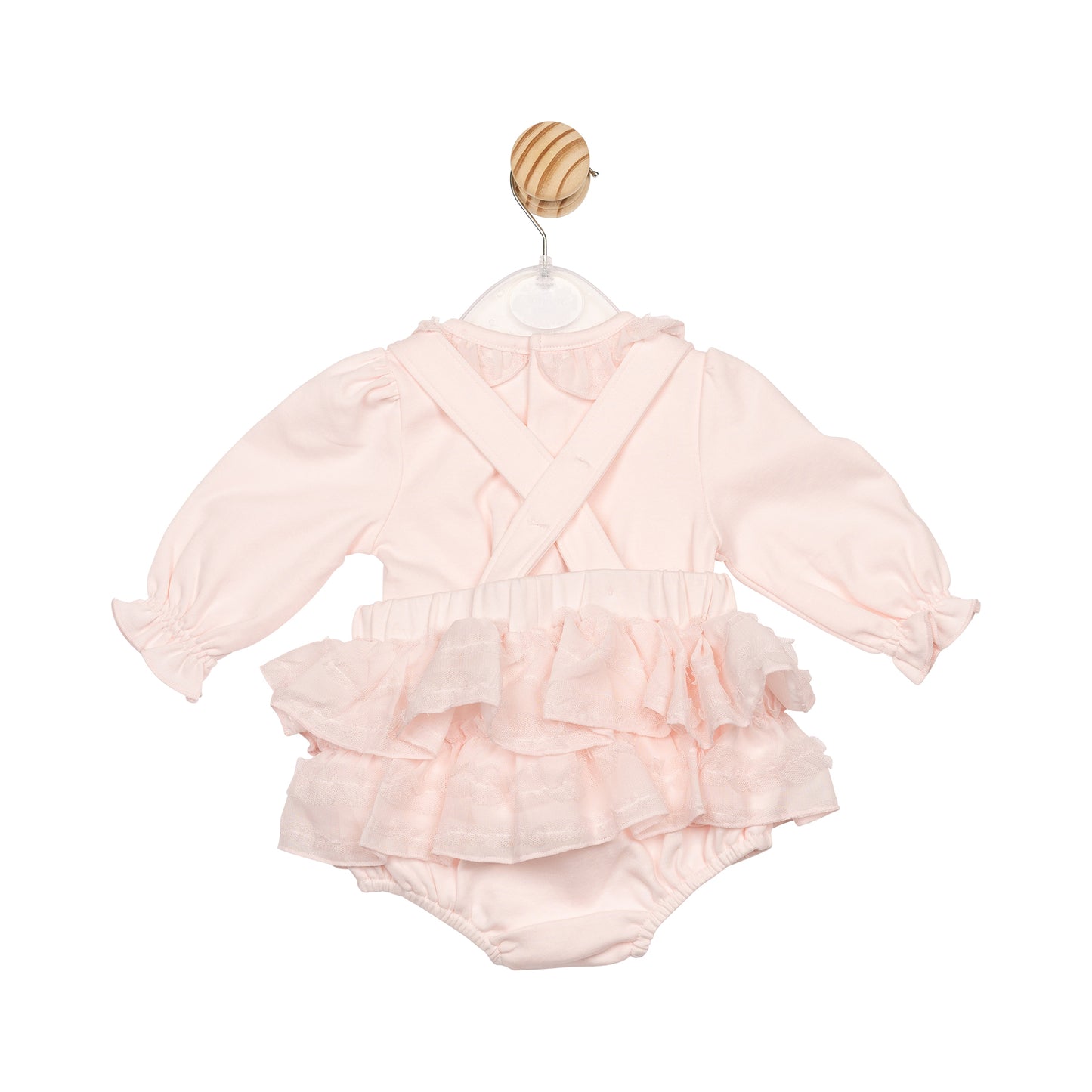 MB6723 | Top & Bloomer Dungaree - Pink - In Stock