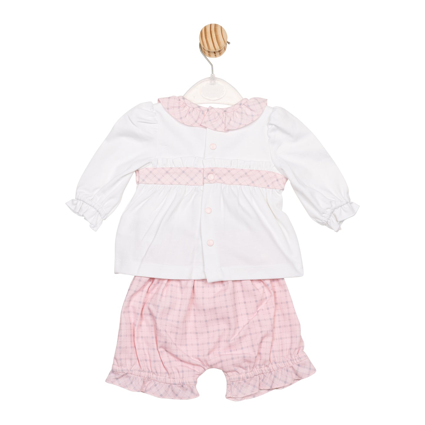 MB6729A | Top & Bloomer- White/Pink- In Stock