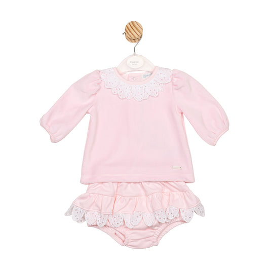 MB6751A | Top & Jam Pant- Pink- Preorder
