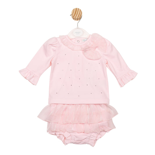 MB6773A | Top & Jam Pant- Pink- Preorder