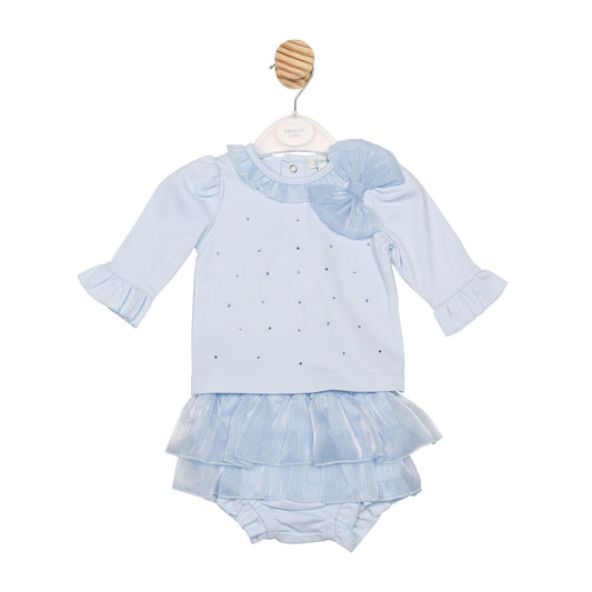 MB6780 | Top & Jam Pant- Blue- Preorder