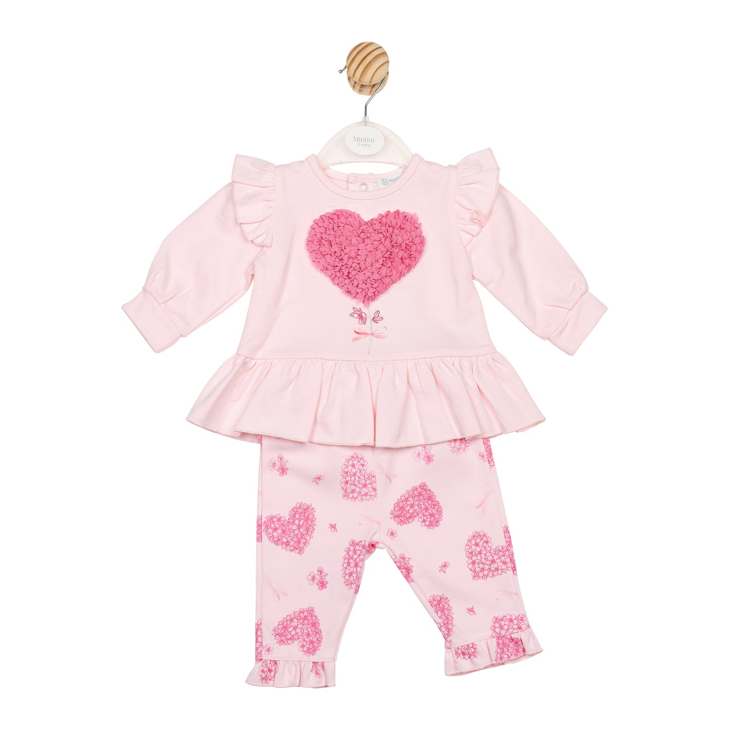 MB6789 | Top & Legging- Pink- In Stock