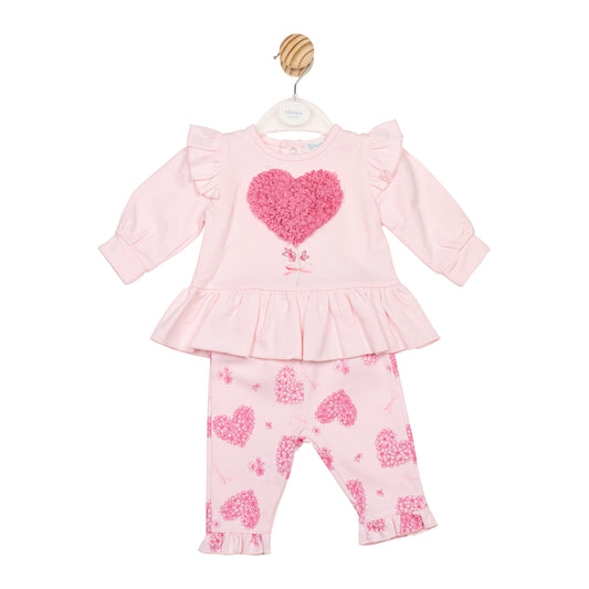MB6789A | Top & Legging- Pink- In Stock