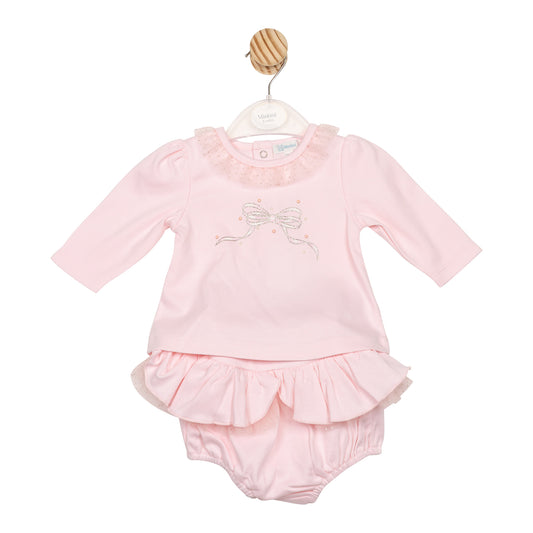 MB6798A | Top & Jam Pant- Pink- Preorder