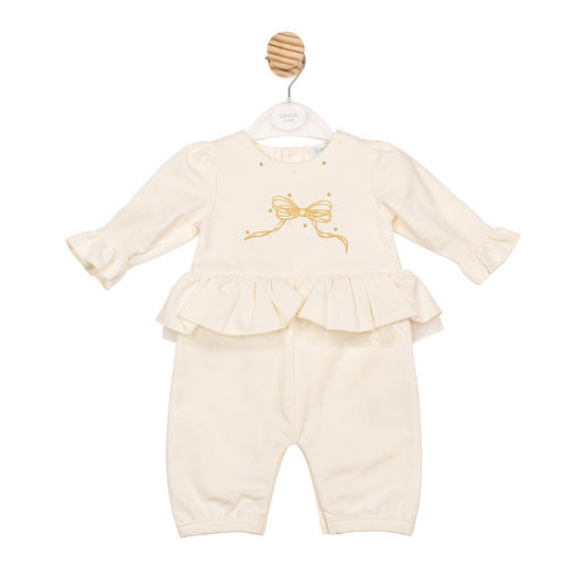 MB6806 | Romper- Ivory- Preorder