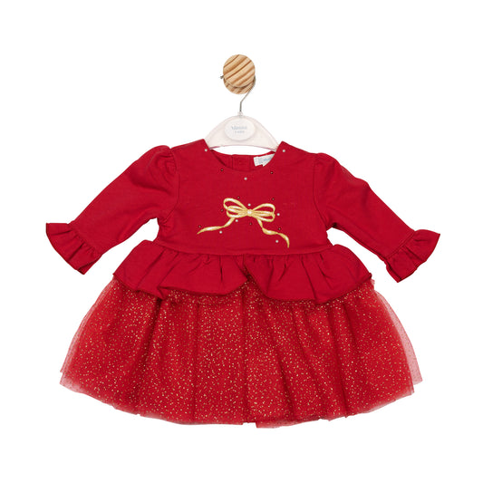 MB6818B | Dress- Red- Preorder