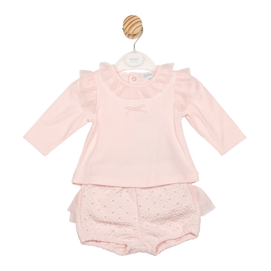 MB6832A | Top & Bloomer- Pink- Preorder