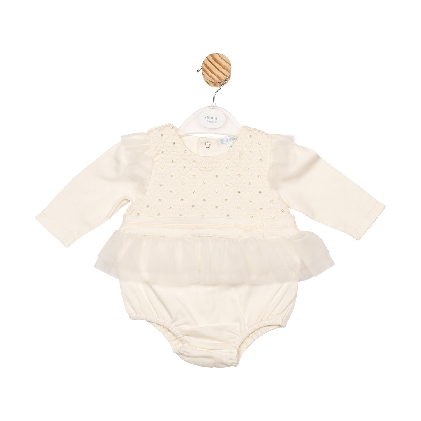 MB6838 | Romper- Ivory- In Stock