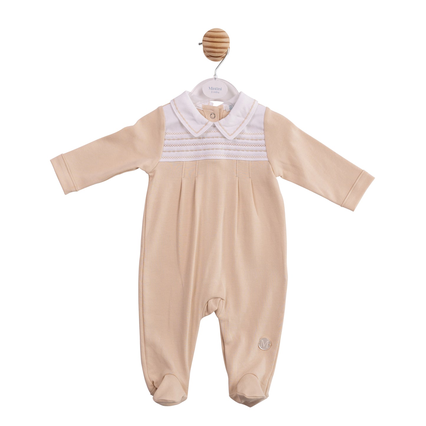 MB6886 - All In One - Beige Smocking-In Stock