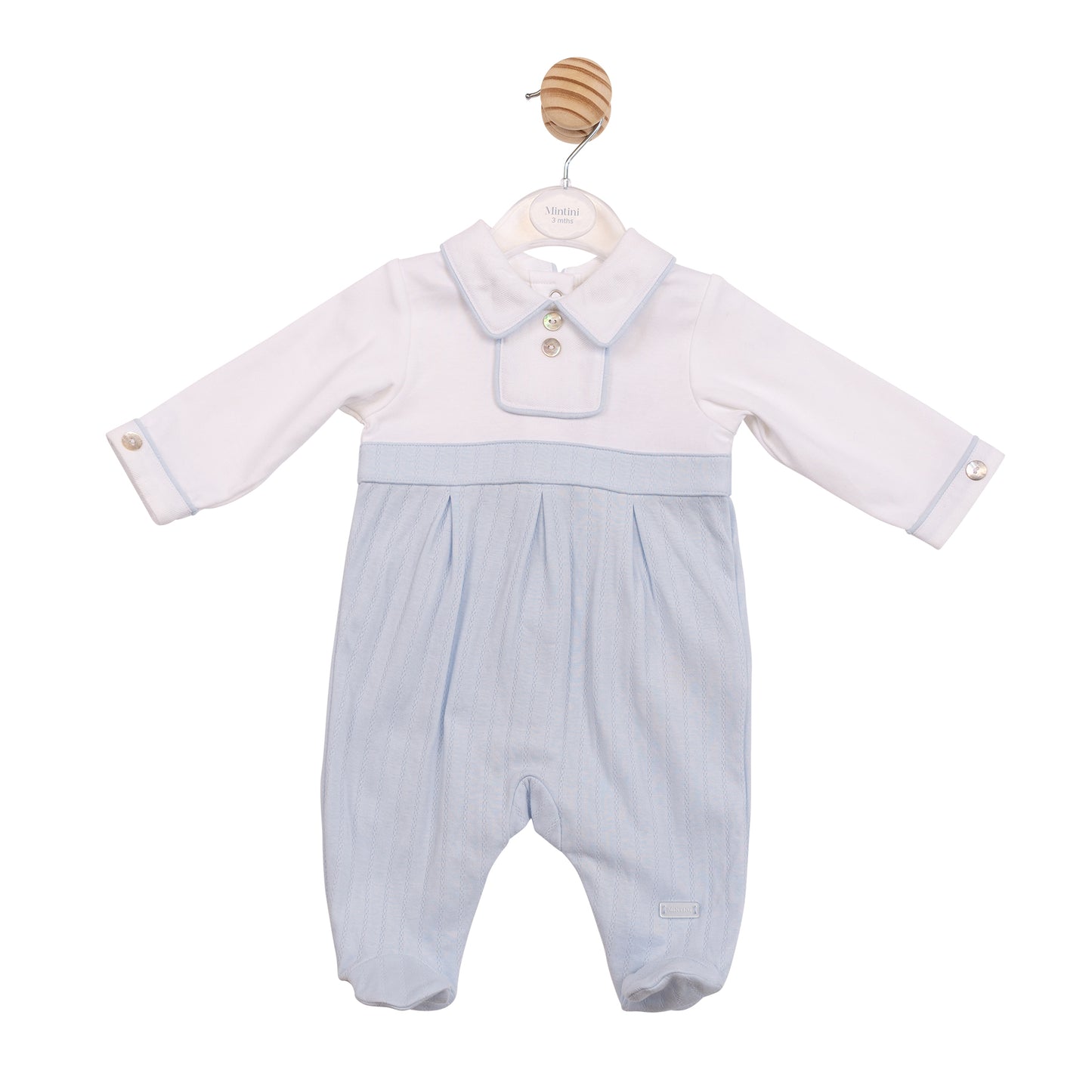 MB6892 - All In One - White Blue Jacquard-In Stock