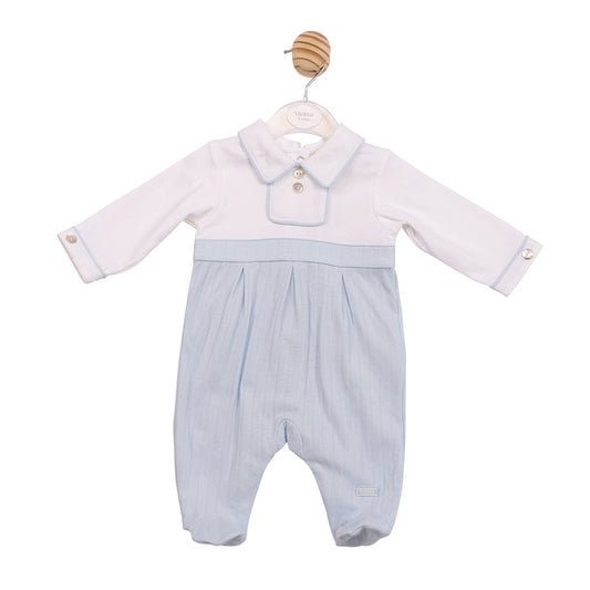 MB6892 - All In One - White Blue Jacquard