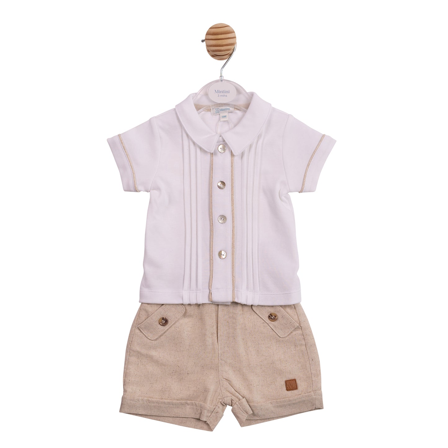 MB6949A - Shirt and Short - Cotton Linen-In Stock