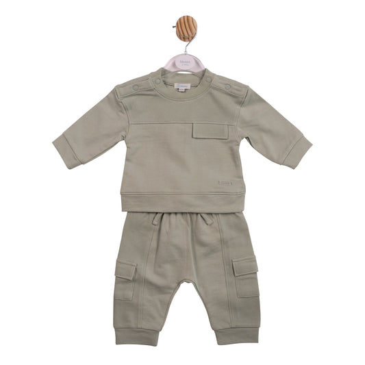 MB6980B - Jogset - Sage Interlock Pique