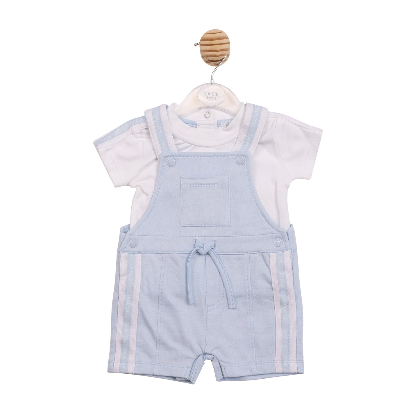 MB6984 - Top and Short Dungaree - Blue Tape
