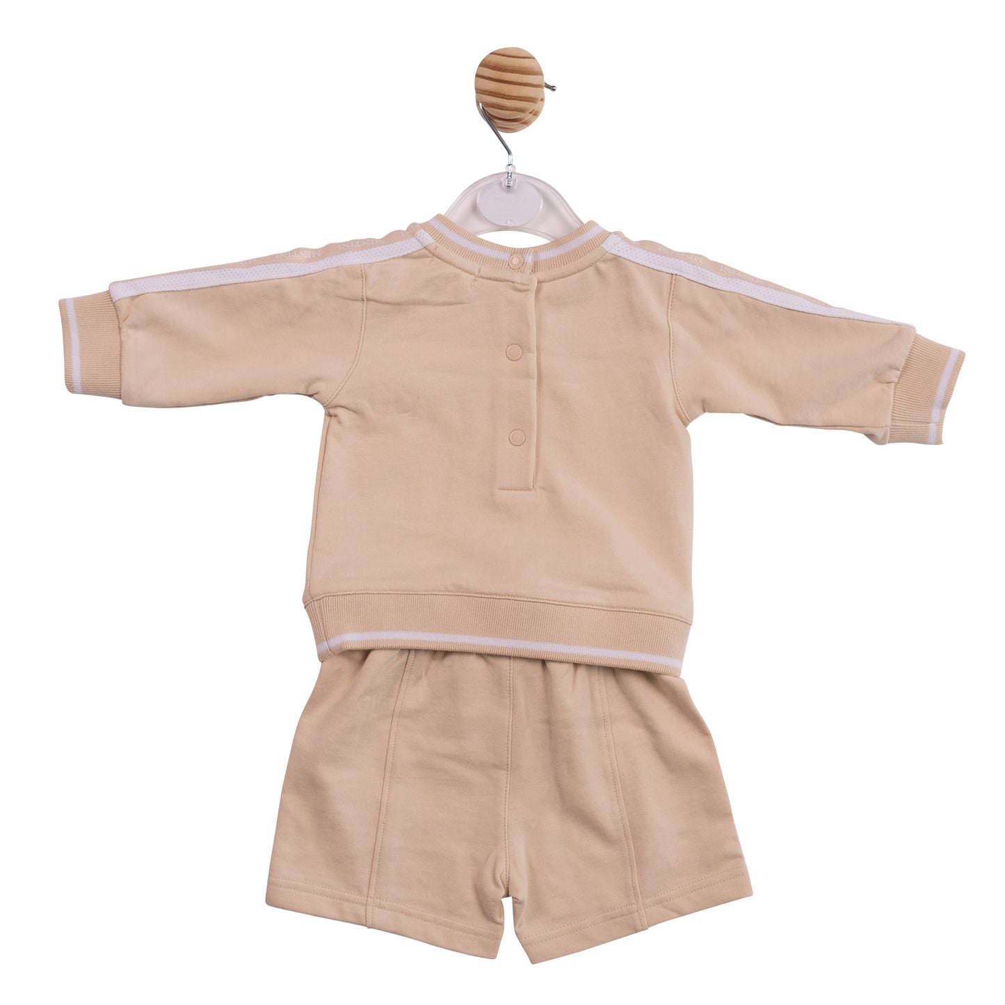 MB6994 - Sweatshirt and Short - Beige Tape-In Stock