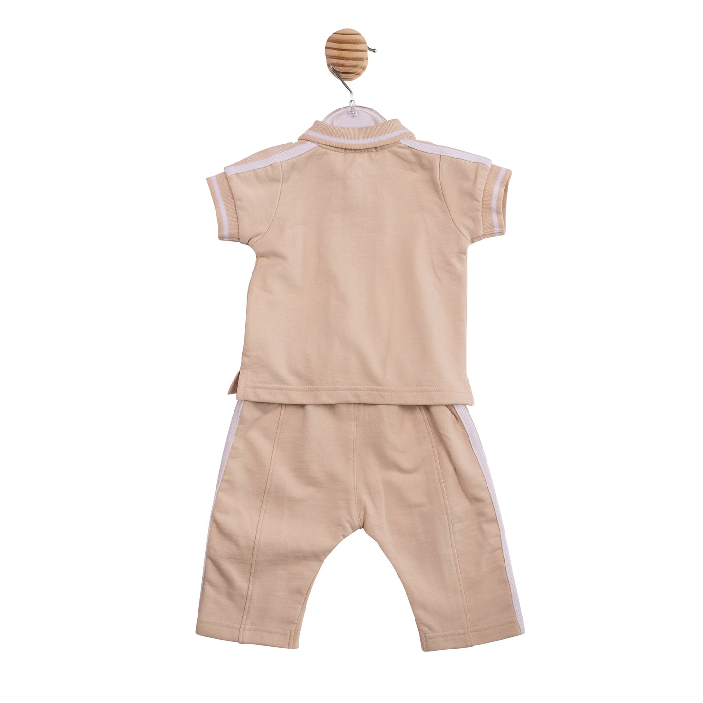 MB6995B - Polo and Trouser - Beige Tape-Pre Order