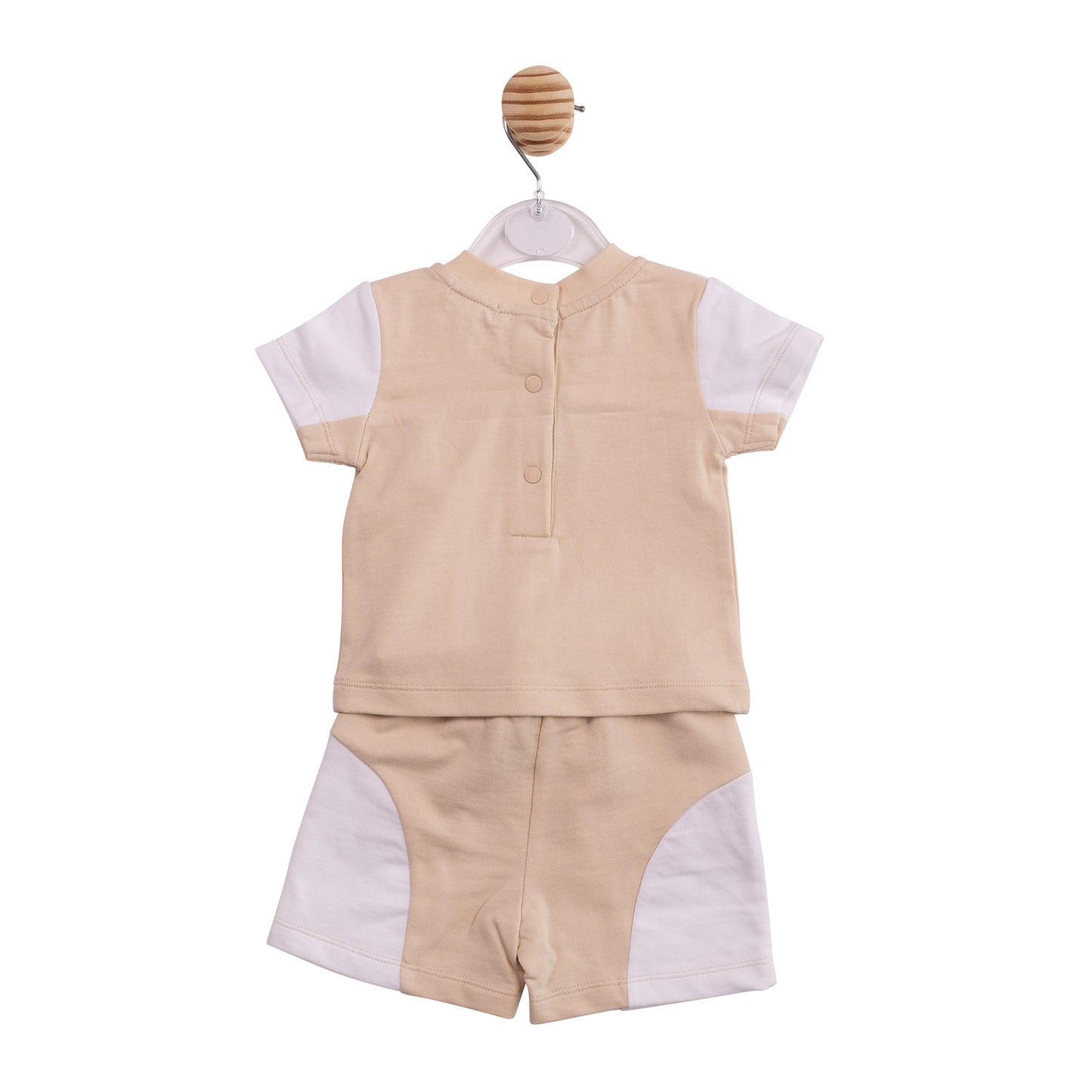 MB7013 - Top and Short - Beige Rubber M-In Stock