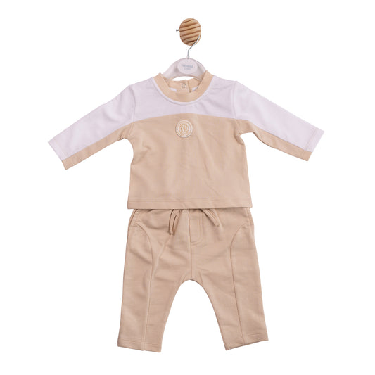 MB7015B - Top and Trouser - Beige Rubber M