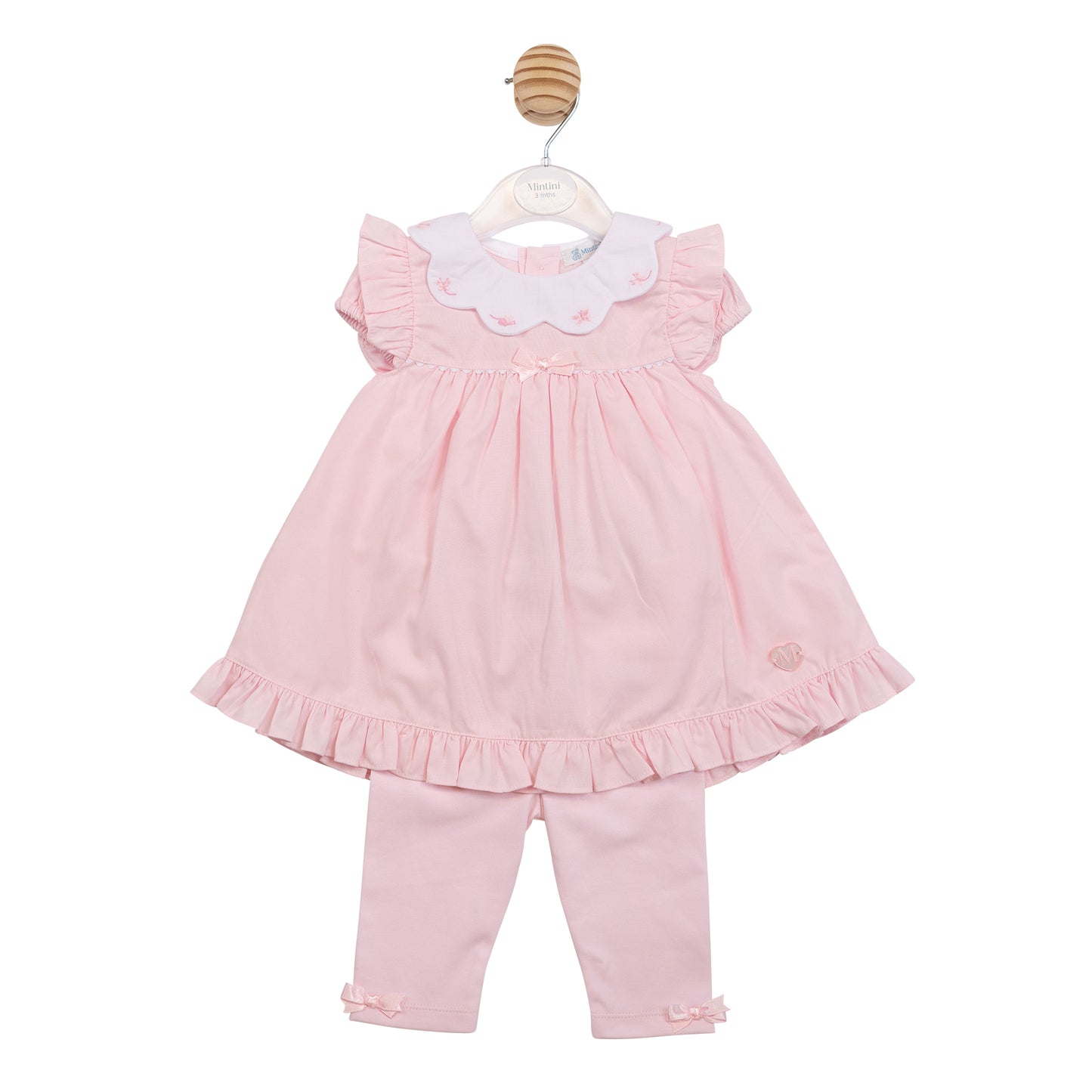 MB7033 - Dress & Legging - Pink Butterfly-In Stock