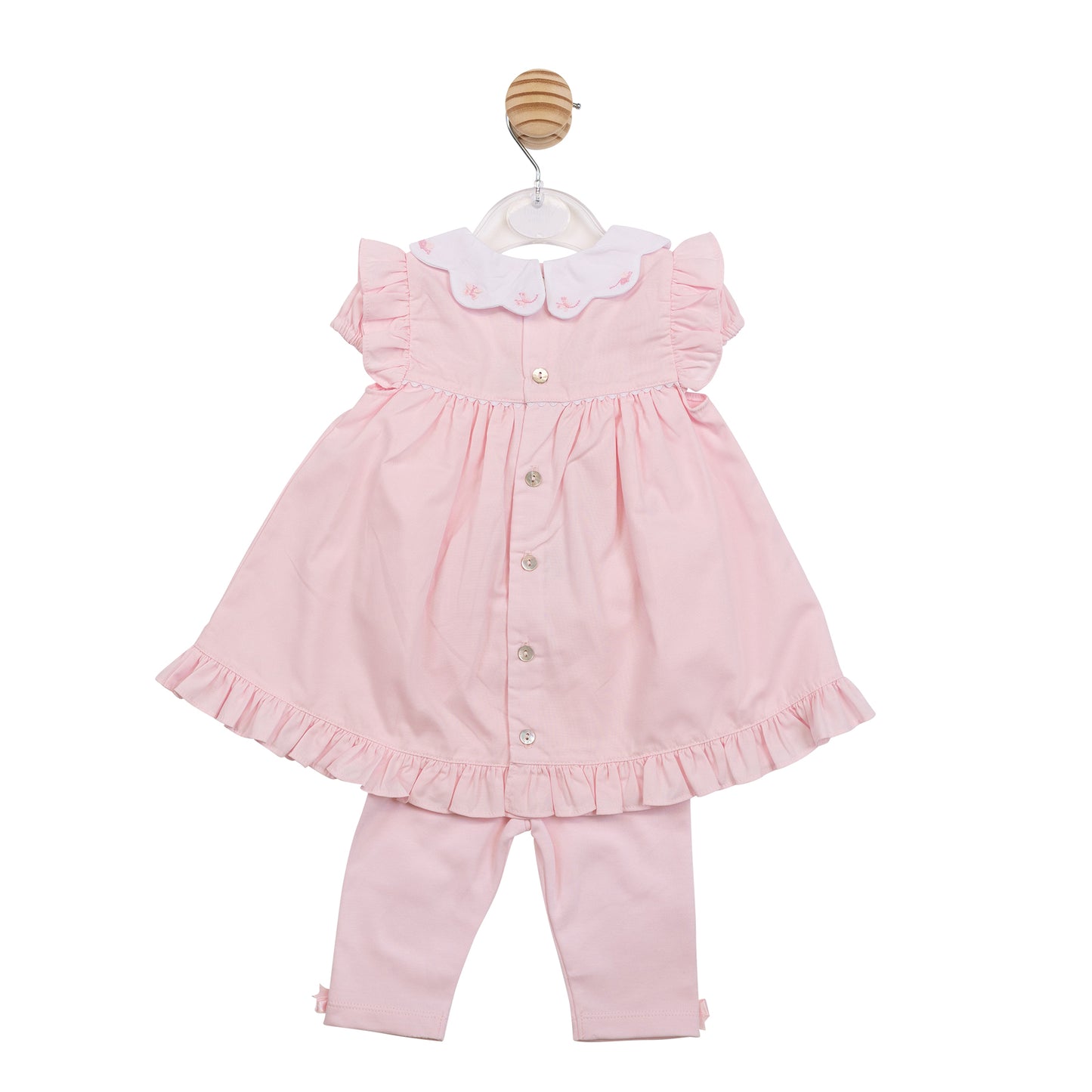 MB7033 - Dress & Legging - Pink Butterfly-In Stock