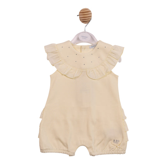MB7105 - Romper - Lemon Diamante-In Stock