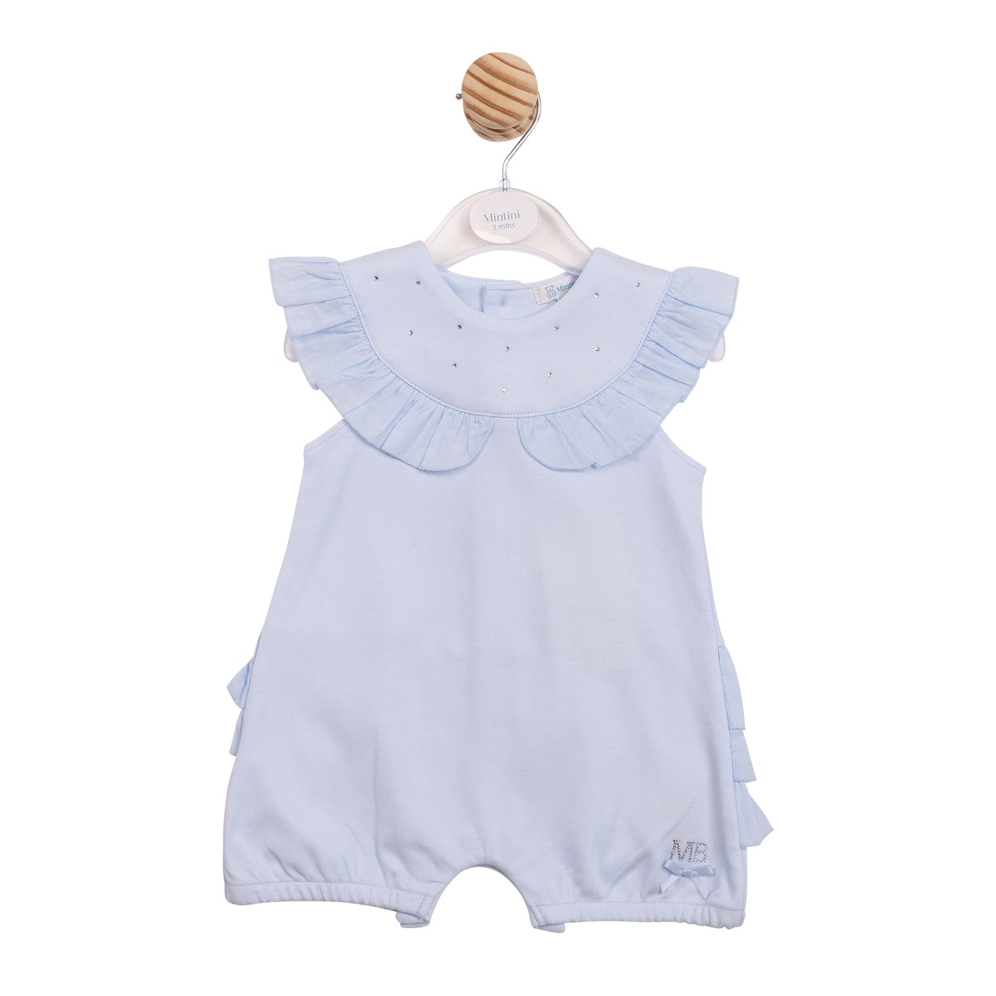 MB7118 - Romper - Blue Diamante-In Stock