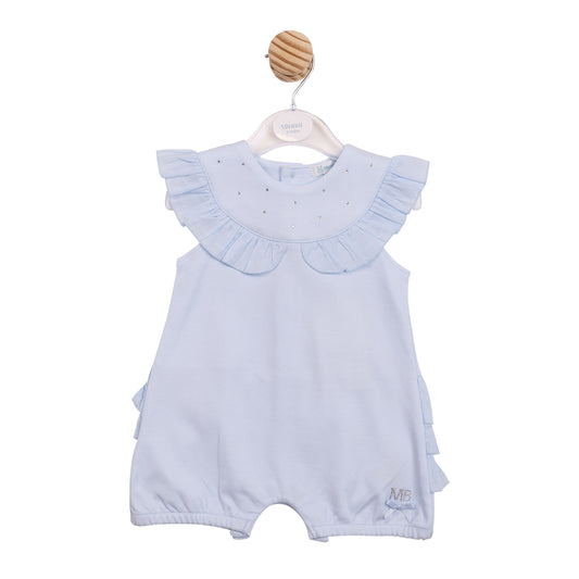 MB7118 - Romper - Blue Diamante-In Stock