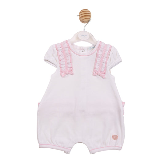 MB7168 - Romper - Pink Broderie-Pre Order