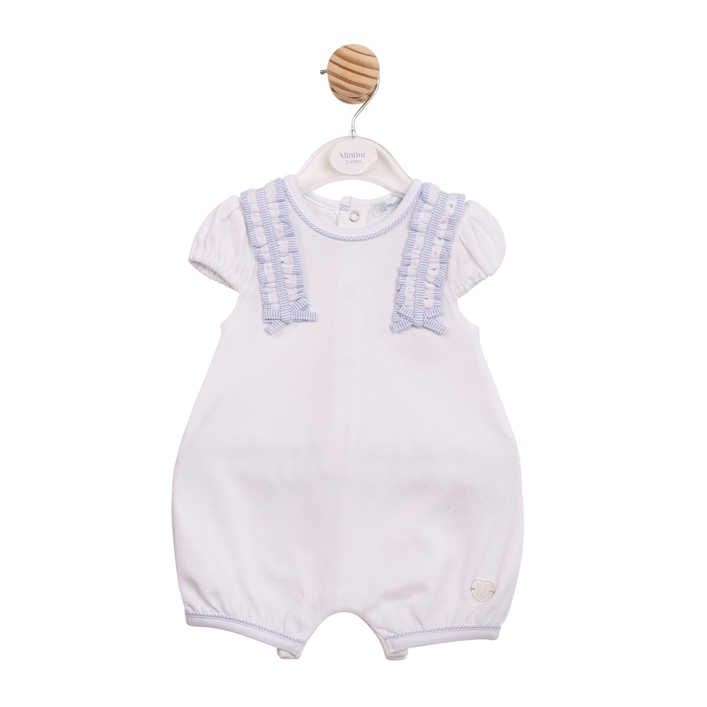 MB7181 - Romper - Blue Broderie-In Stock