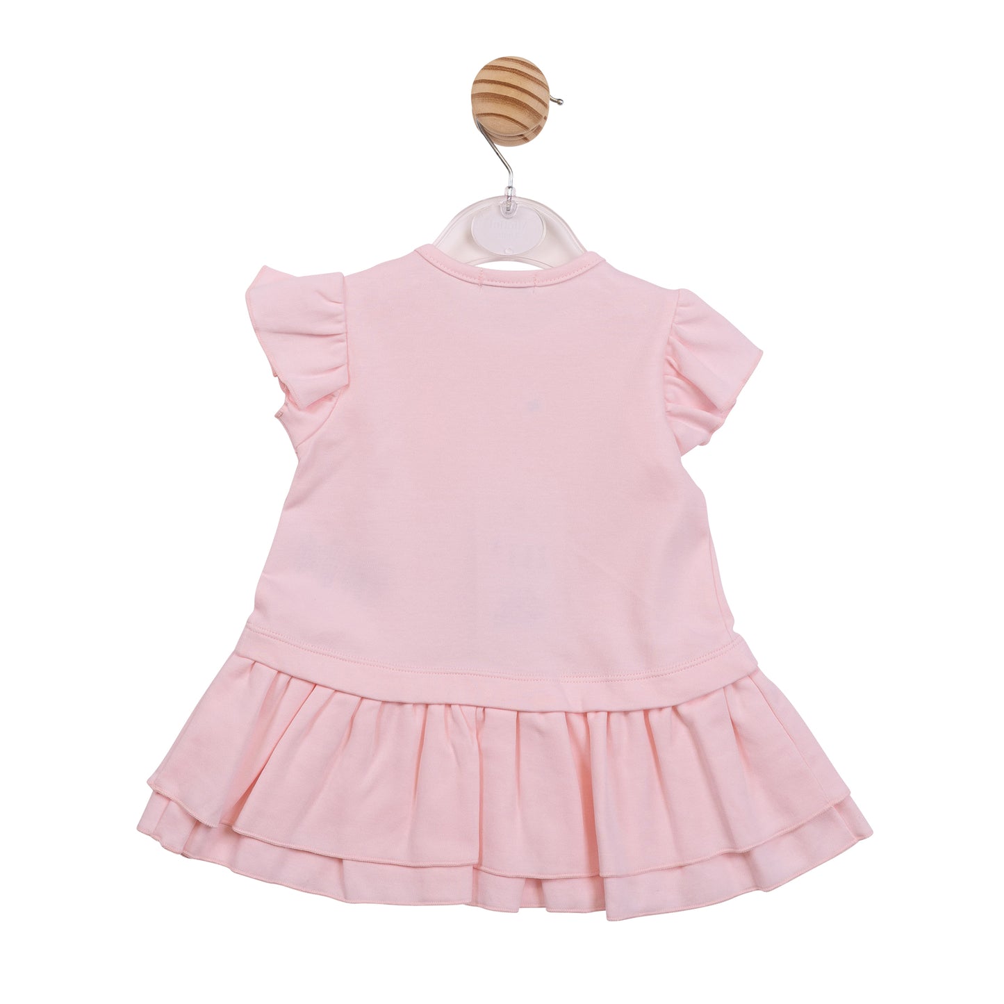MB7207B - Dress - Pink Flowers-In Stock