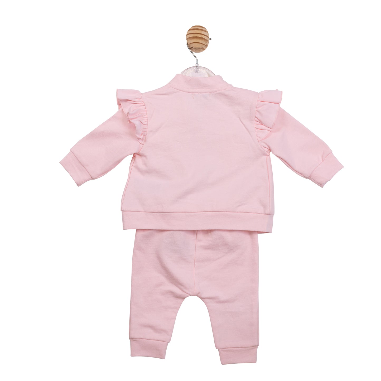 MB7211A - 3pc Jogset - White/ Pink Flower-Pre Order