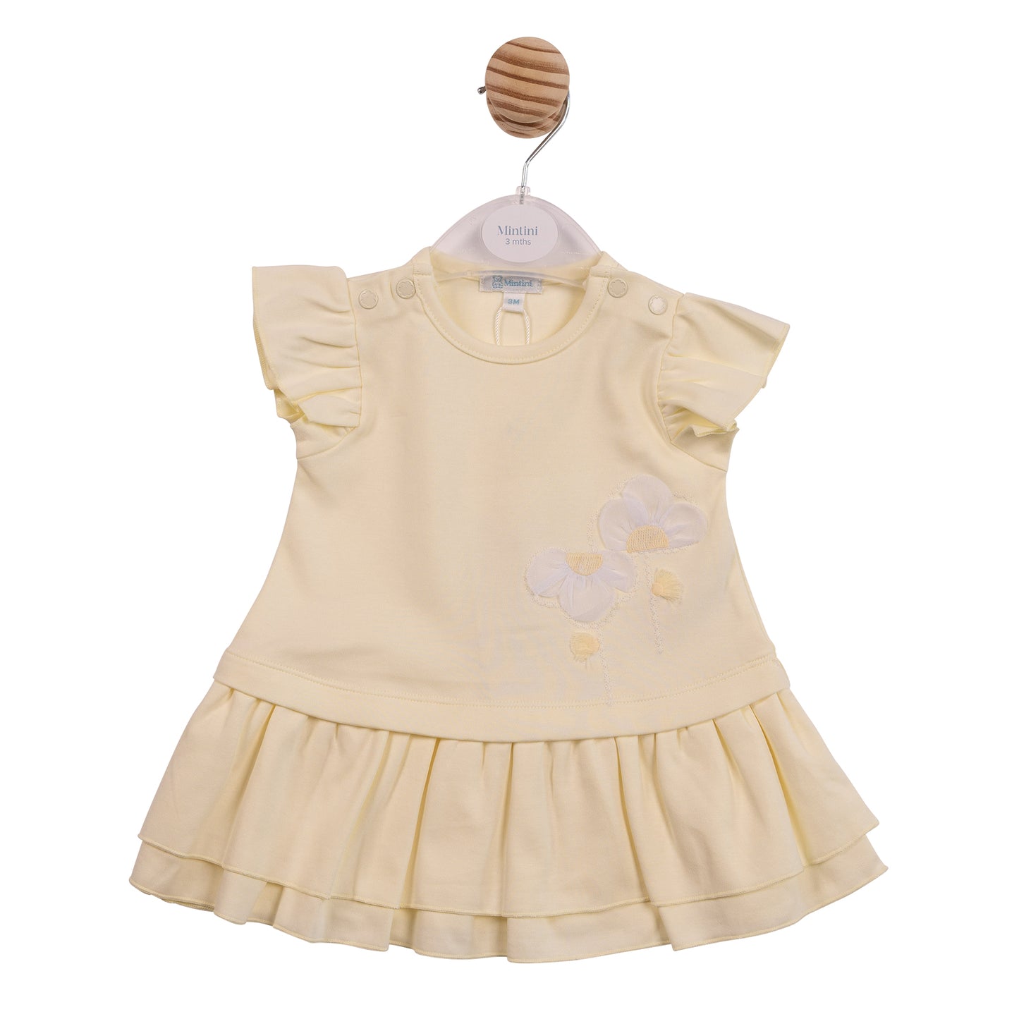 MB7215B - Dress - Lemon Flower-In Stock