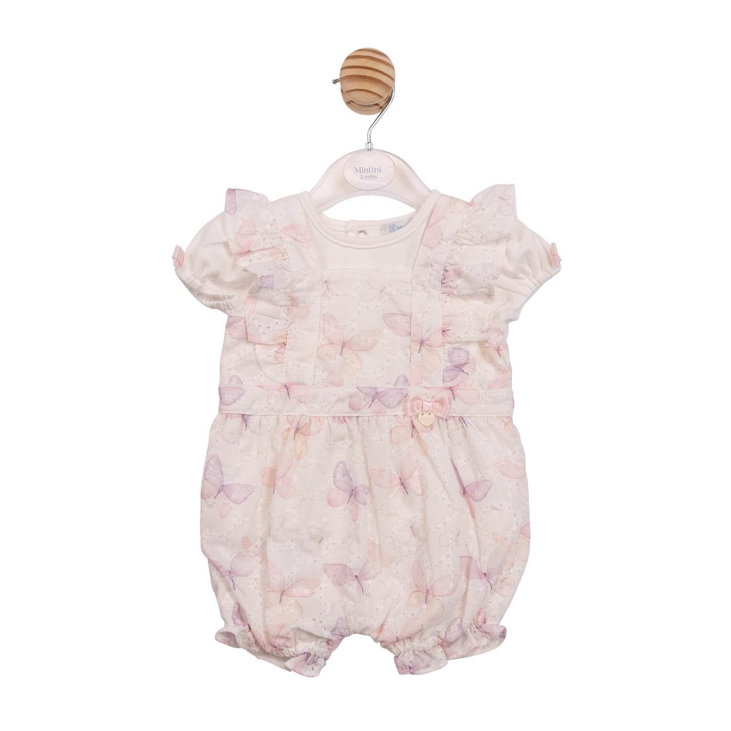 MB7220 - Top & Sun Romper - White Butterfly Broderie-In Stock