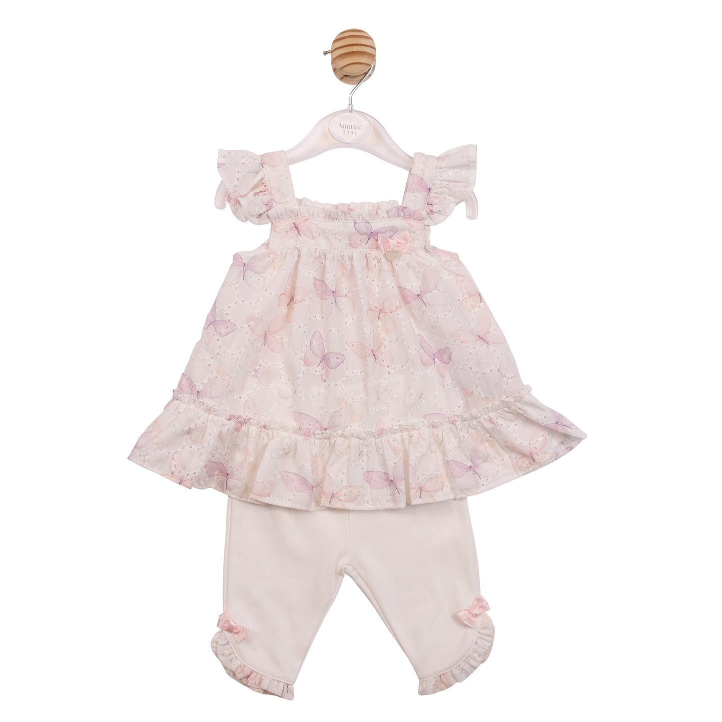 MB7225 - Tunic & Legging - White Butterfly Broderie-In Stock