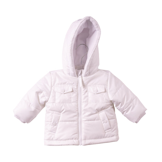 MB7263 - Coat - White - Irredescent - Pre Order