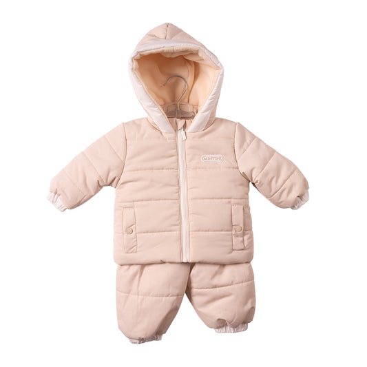 MB7265 - Coat & Trouser - Beige -  Pre Order