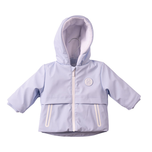 MB7266 - Coat - Blue - PU Rubberised- Pre Order