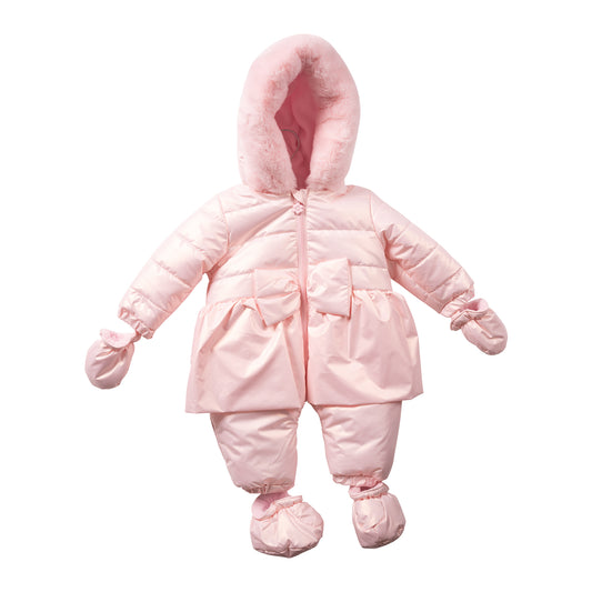 MB7271 - Snowsuit - Pink - Irredescent- Pre Order