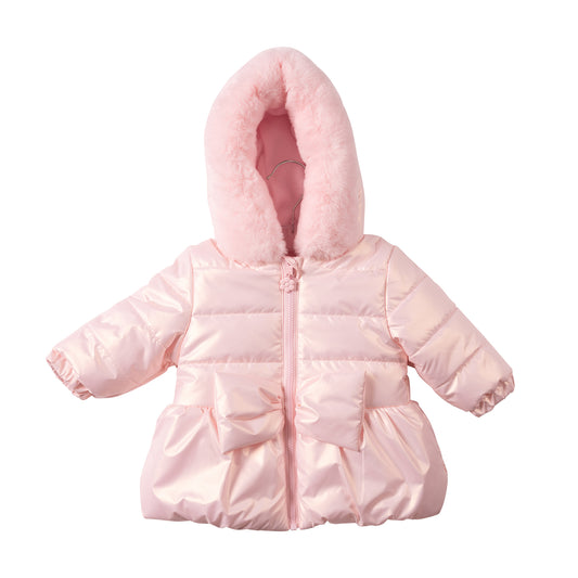 MB7275 - Coat - Pink - Irredescent- Pre Order