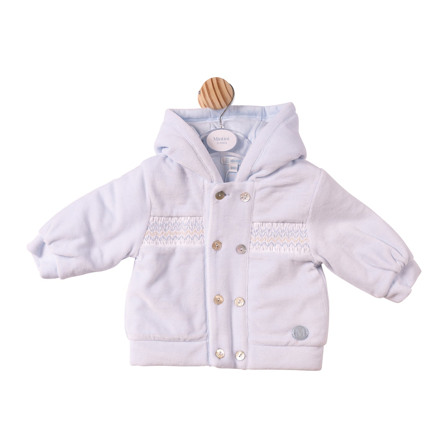 MB7295 - Jacket - Blue-Smocking - Pre Order