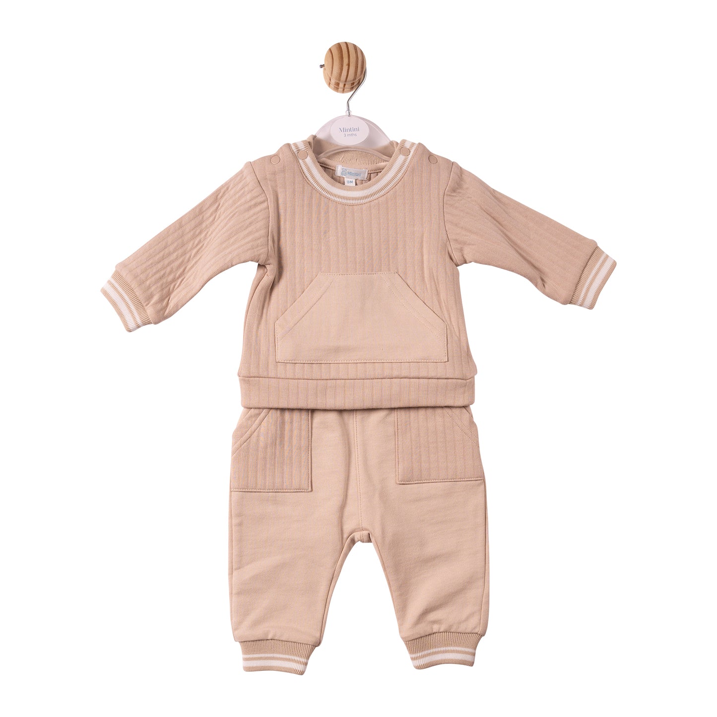 MB7337 - Jogset- Beige - Drop Needle/French Terry - Pre Order