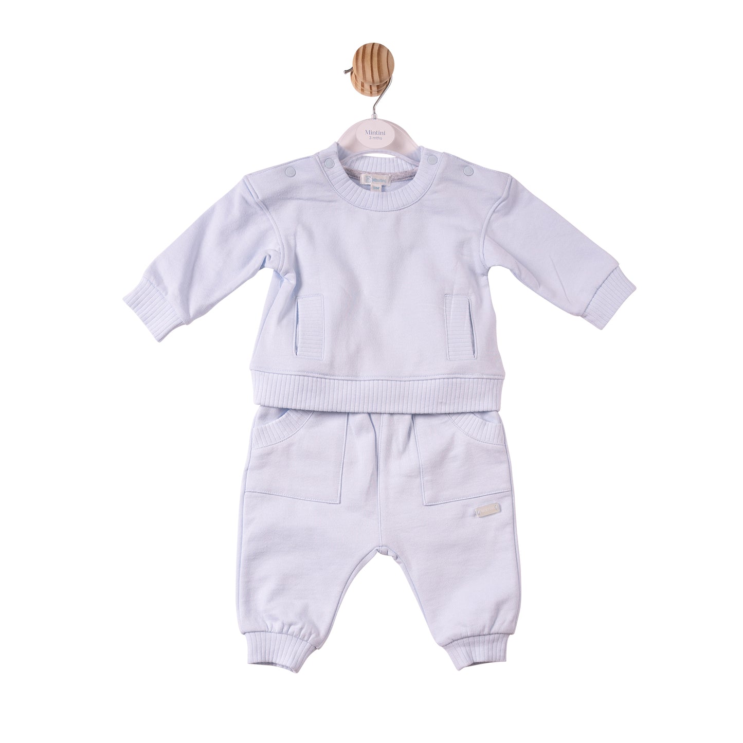 MB7358- Jogset - Blue- Brushed back Fleece - Pre Order