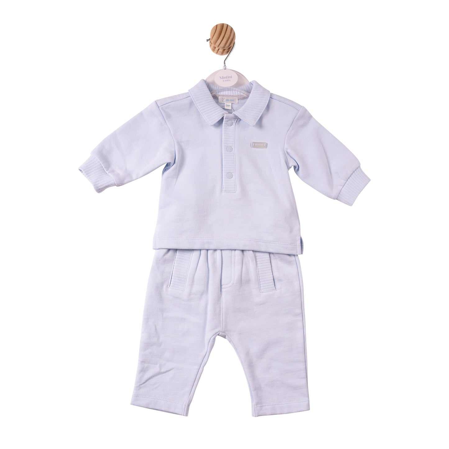 MB7359- Polo & Trouser - Blue- Brushed back Fleece - Pre Order