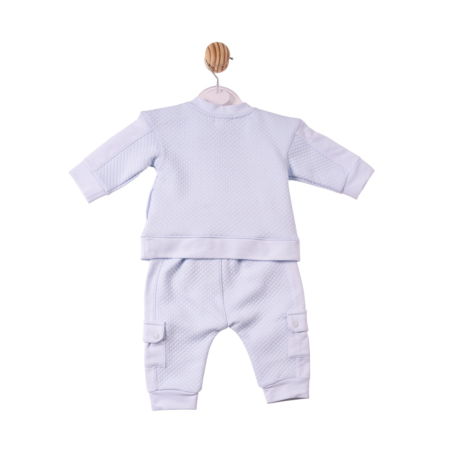 MB7381- Jogset- Blue- Square Jacquard- Pre Order