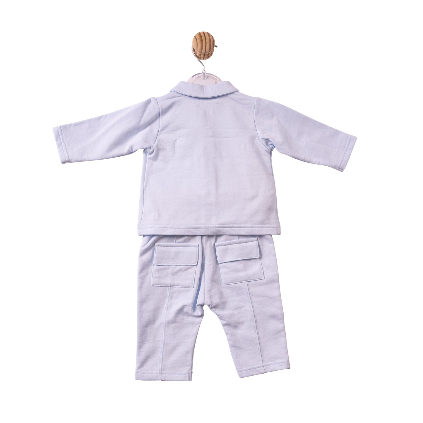 MB7406A- Shirt & Trouser- Blue - Woven Tape- Pre Order