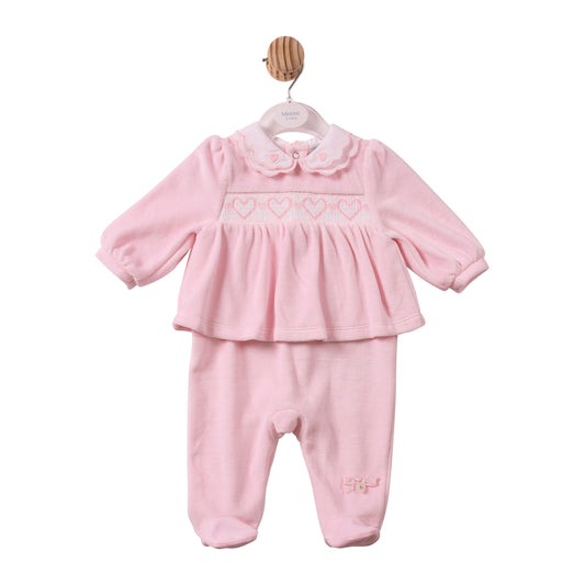 MB7420- All in One- Pink - Smocking- Pre Order