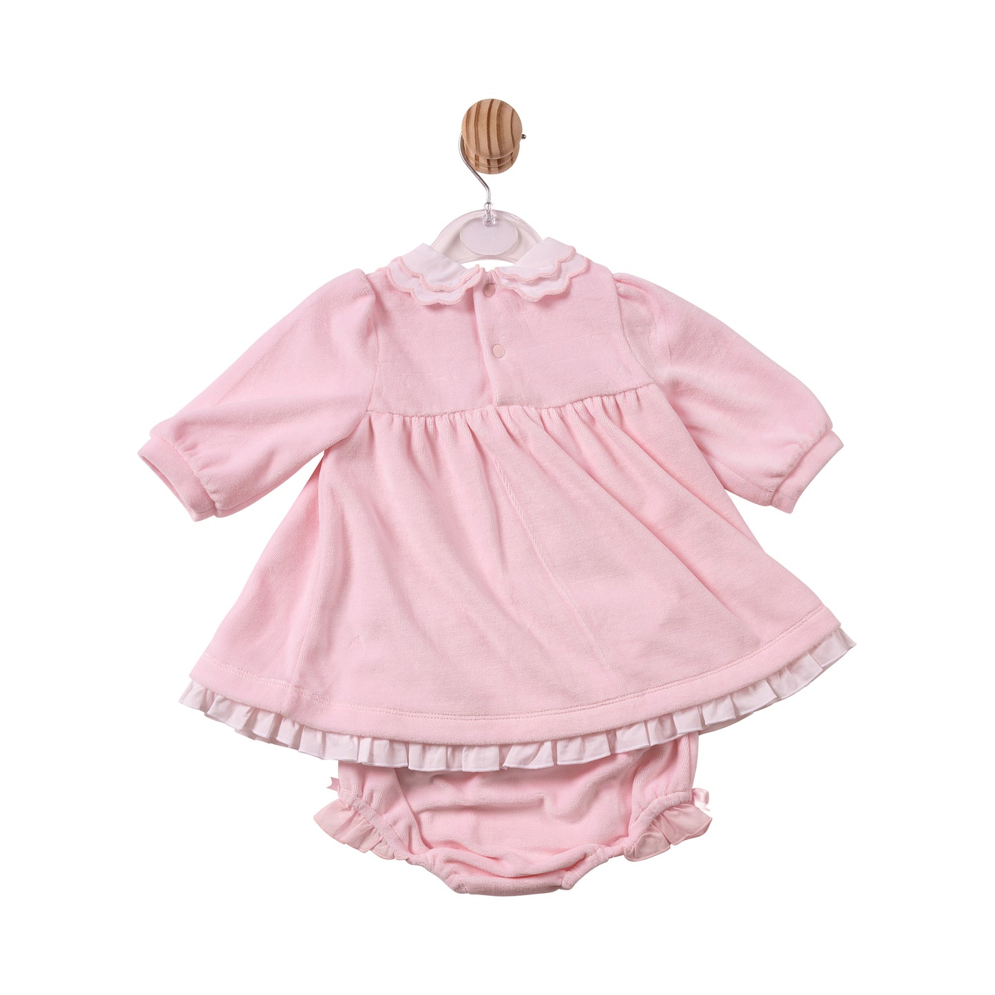 MB7423A- Dress & Pant- Pink - Smocking- Pre Order