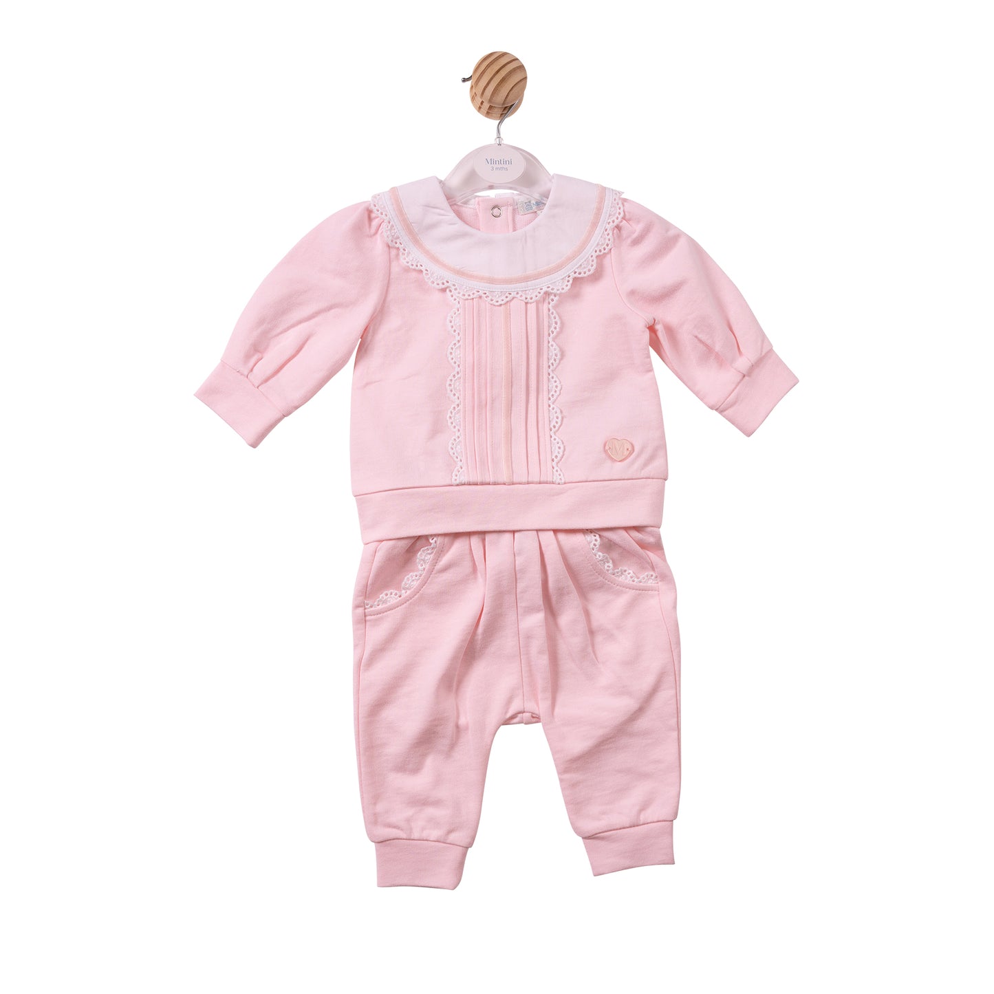 MB7436 - Jogset - Pink - Lace/Interlock - Pre Order